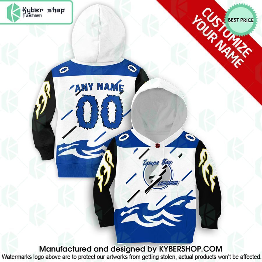 Reverse Retro Jerseys Tampa Bay Lightning CUSTOM Hoodie