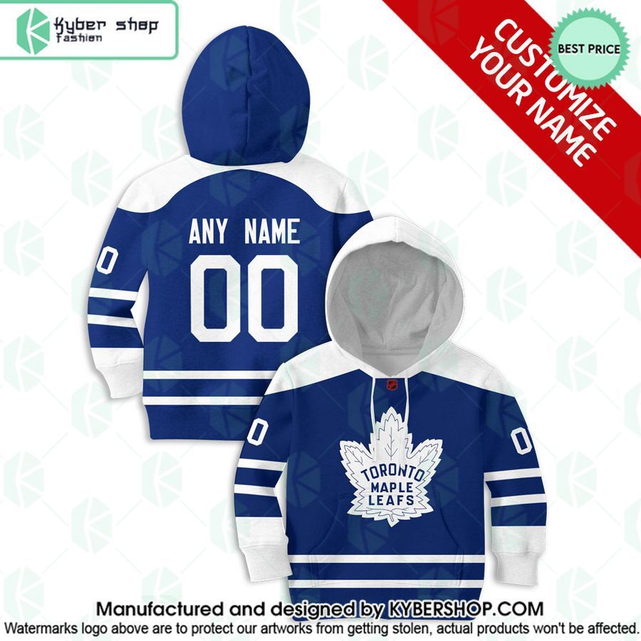 Reverse Retro Jerseys Toronto Maple Leafs CUSTOM Hoodie