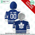 Reverse Retro Jerseys Toronto Maple Leafs CUSTOM Hoodie