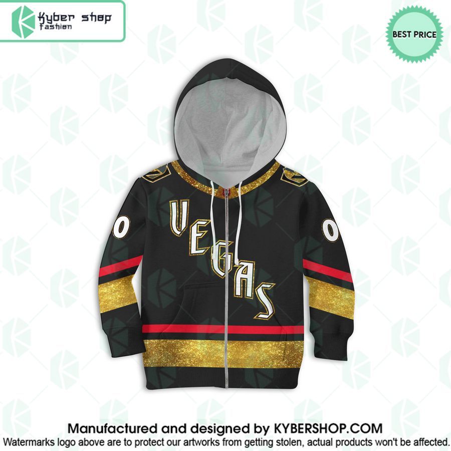 Reverse Retro Jerseys Vegas Golden Knights CUSTOM Hoodie
