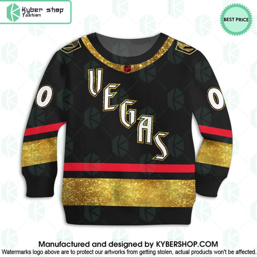 Reverse Retro Jerseys Vegas Golden Knights CUSTOM Hoodie