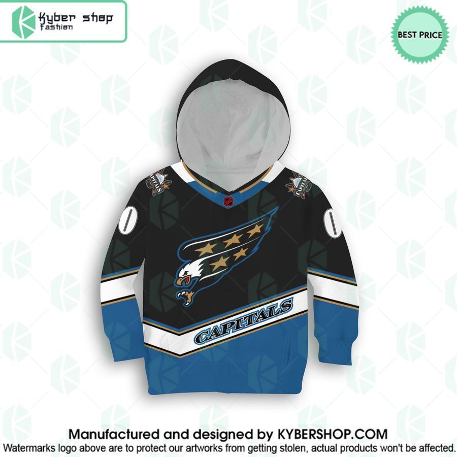 Reverse Retro Jerseys Washington Capitals CUSTOM Hoodie