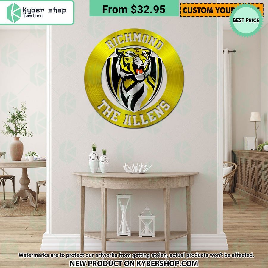 Richmond FC CUSTOM Metal Sign