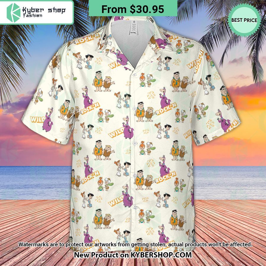 Rock’n The Flintstones Hawaiian Shirt