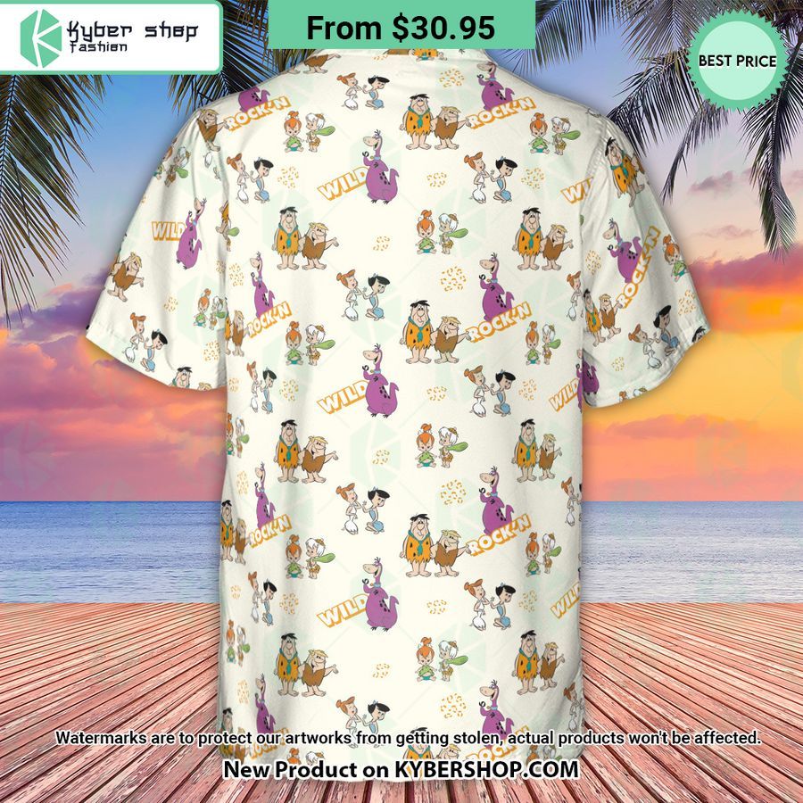 Rock’n The Flintstones Hawaiian Shirt