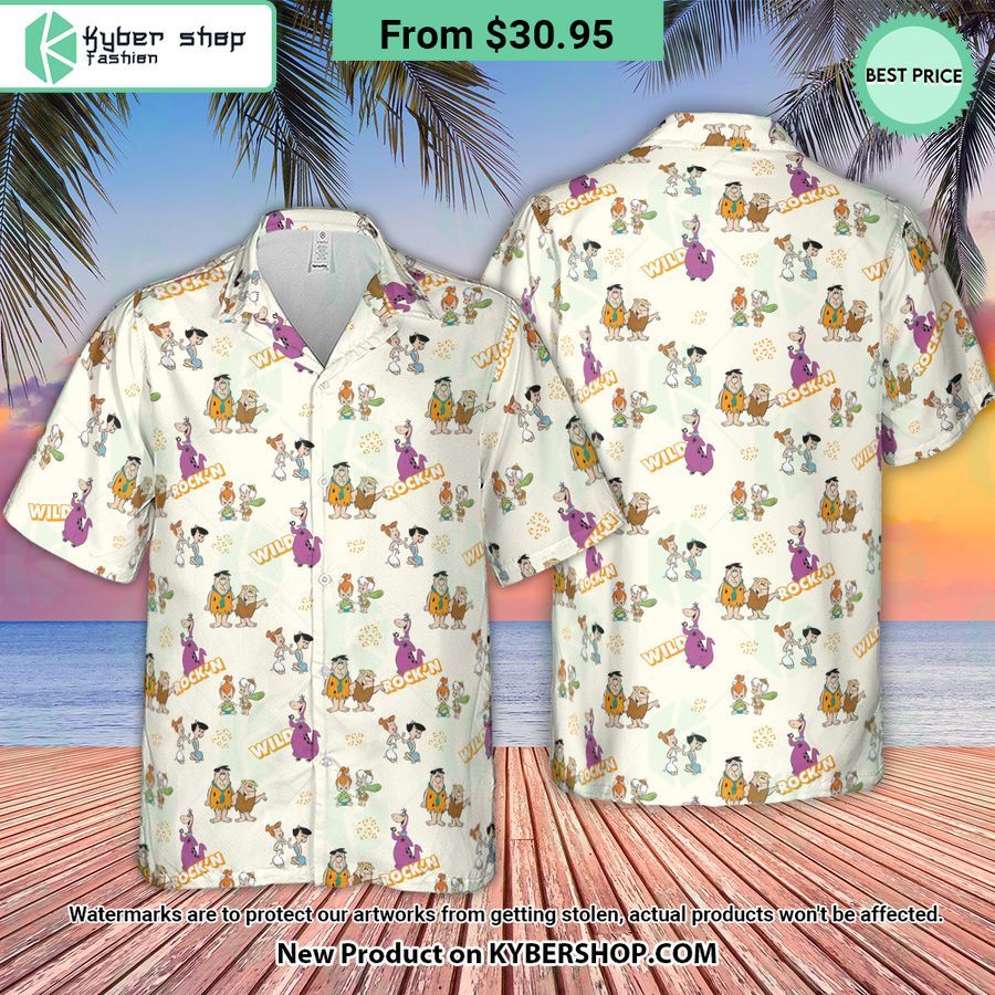 Rock’n The Flintstones Hawaiian Shirt