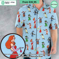 Roger Rabbit Jessica Rabbit The Weasels Who Framed Roger Rabbit Hawaiian Shirt