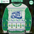 Rolling Rock Christmas Sweater