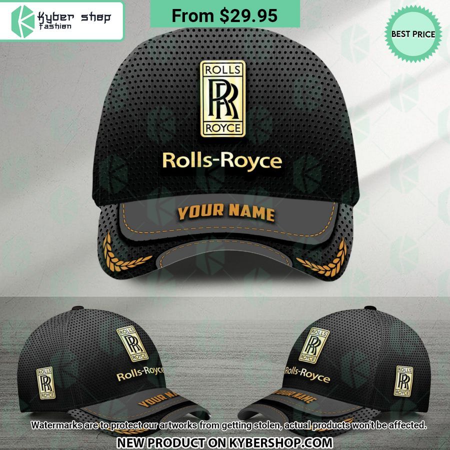 Rolls Royce Custom Name Cap