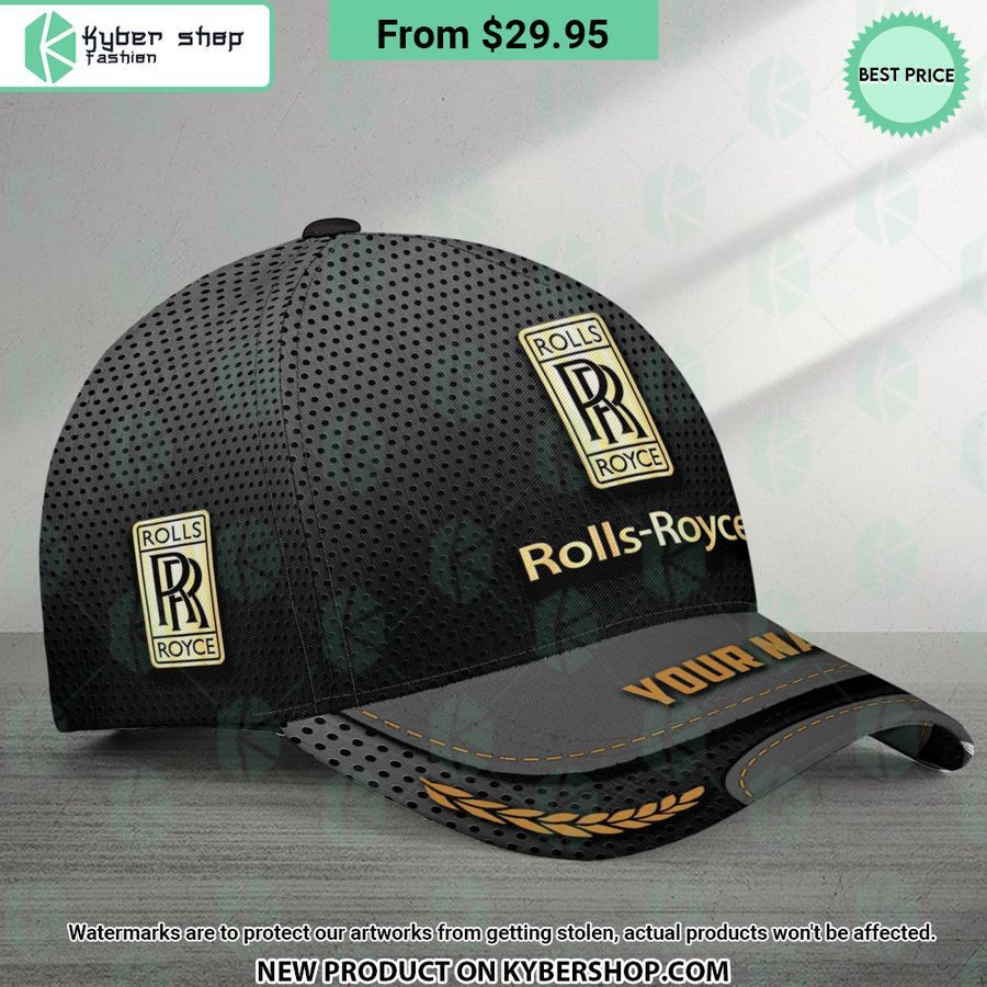 Rolls Royce Custom Name Cap
