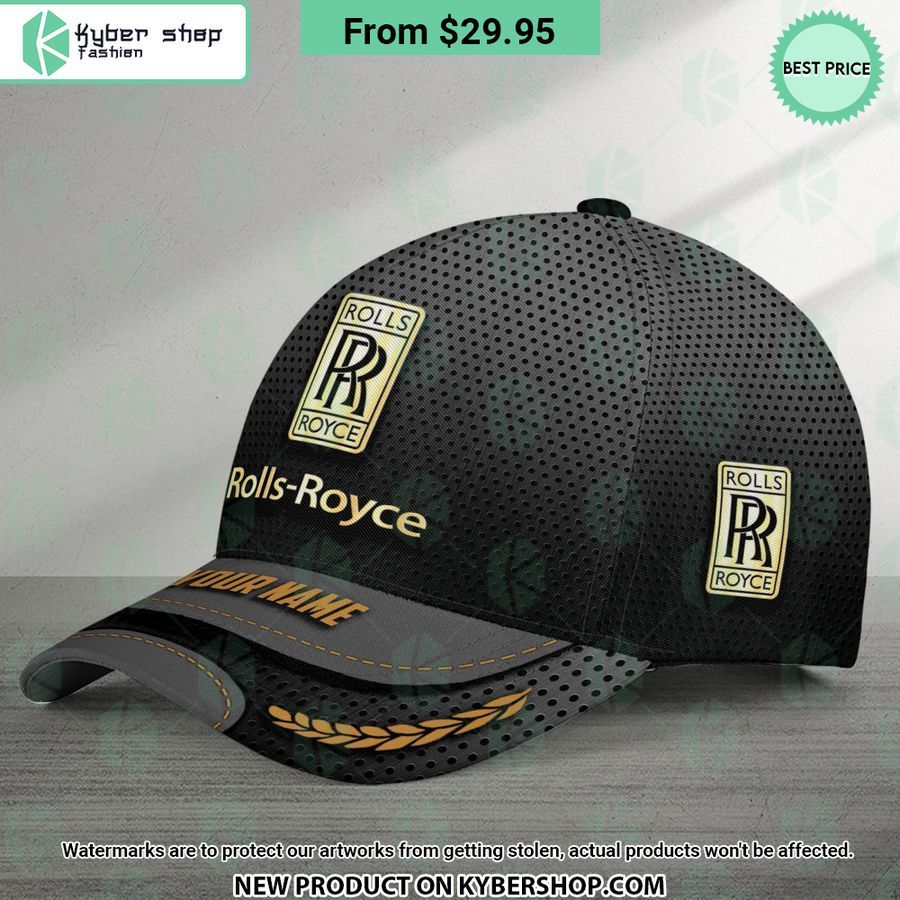 Rolls Royce Custom Name Cap