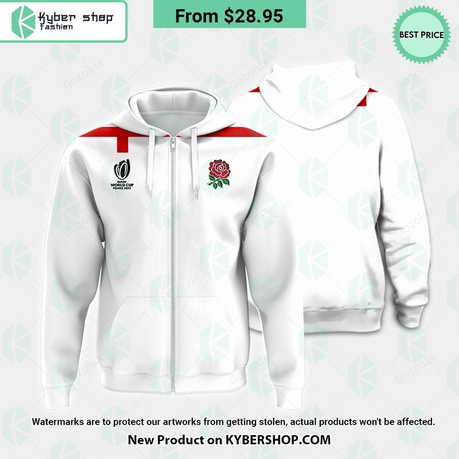 Rugby World Cup 2023 England Flag Shirt, Hoodie