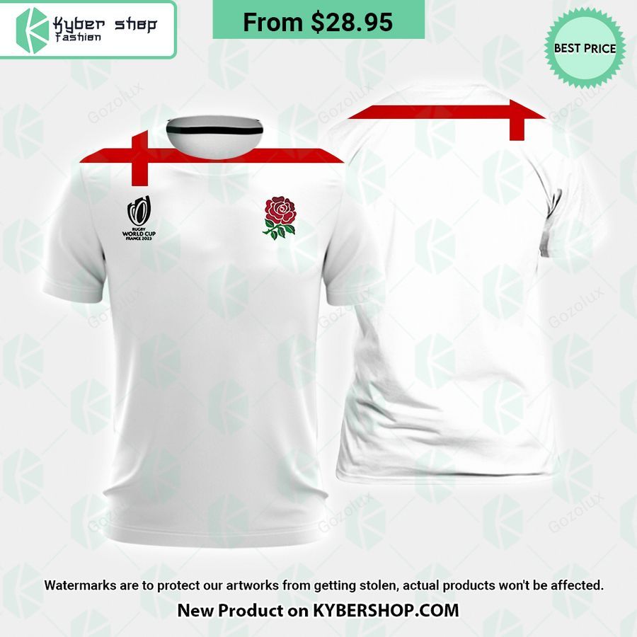 Rugby World Cup 2023 England Flag Shirt, Hoodie