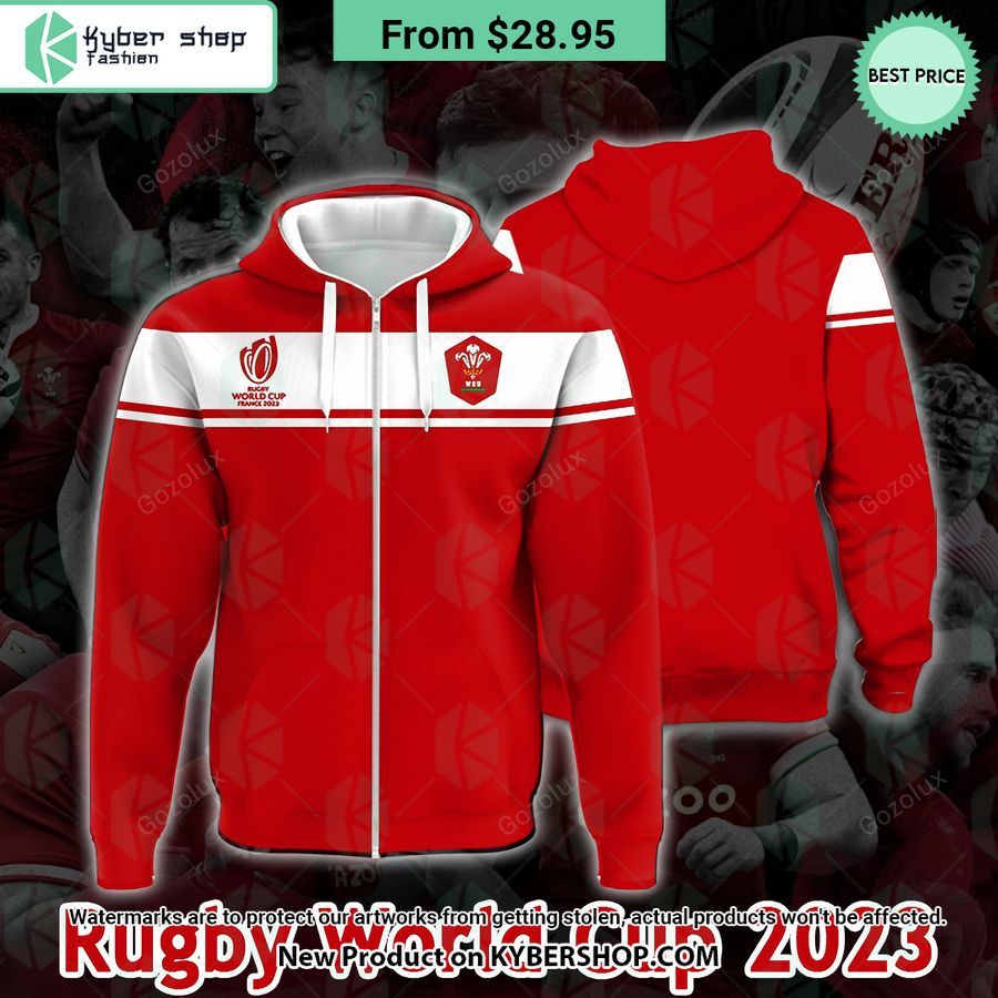 Rugby World Cup 2023 Wales Shirt, Hoodie