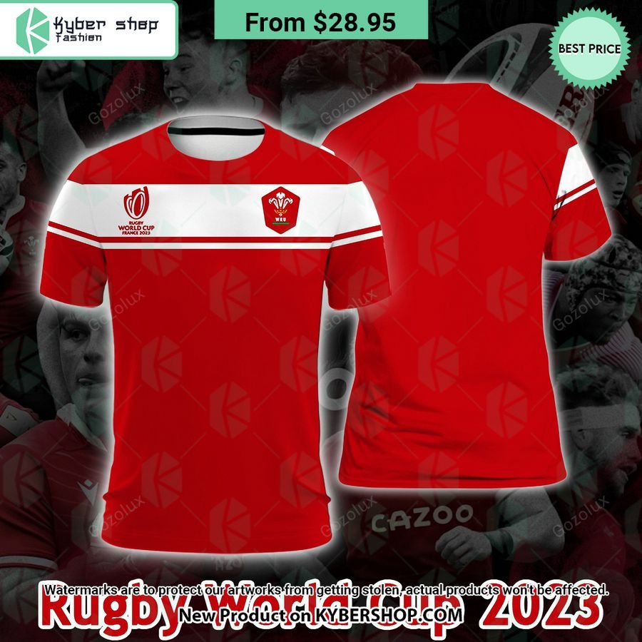 Rugby World Cup 2023 Wales Shirt, Hoodie