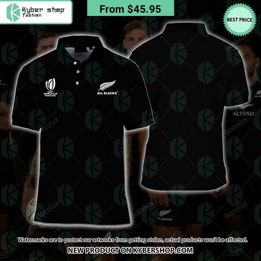 Rugby World Cup France 2023 New Zealand Polo Shirt