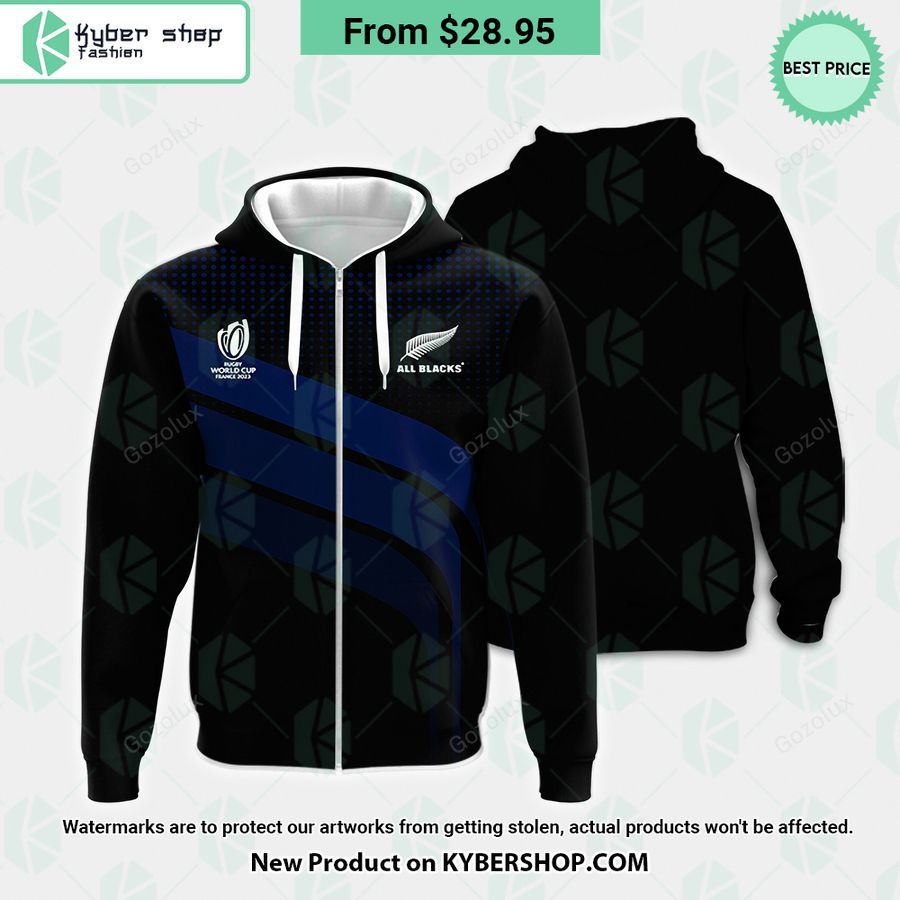 Rugby World Cup France 2023 New Zealand Shirt, Hoodie