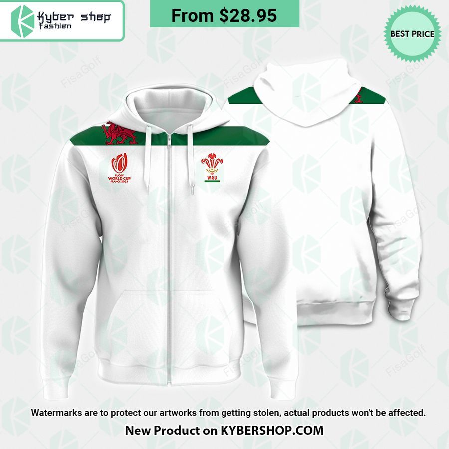 Rugby World Cup France 2023 Wales Hoodie