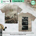 Rush Band Permanent Waves Album Shirt