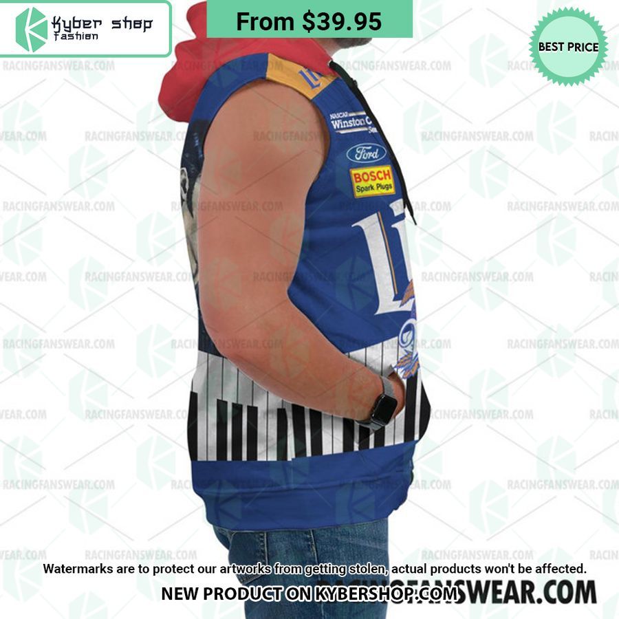 Rusty Wallace Nascar 1998 Racing Sleeveless Hoodie