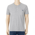 Chubbies Shirt Mens Gray Henley Short Sleeve Casual Minimalist Neutral Size M Unisex , , , Long Sleeve Tee