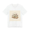 Poetic Open Book Tee | Poetcore, Literary Aesthetic, Bookish Design Unisex , , , Long Sleeve Tee
