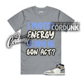 1 High OG All Star Cool Grey Sail Game Royal Black T Shirt Match MATCH Unisex , , , Long Sleeve Tee