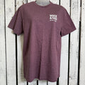 Muck & Fuss Craft Beer Burgers New Braunfels Texas Maroon Tshirt Size Medium