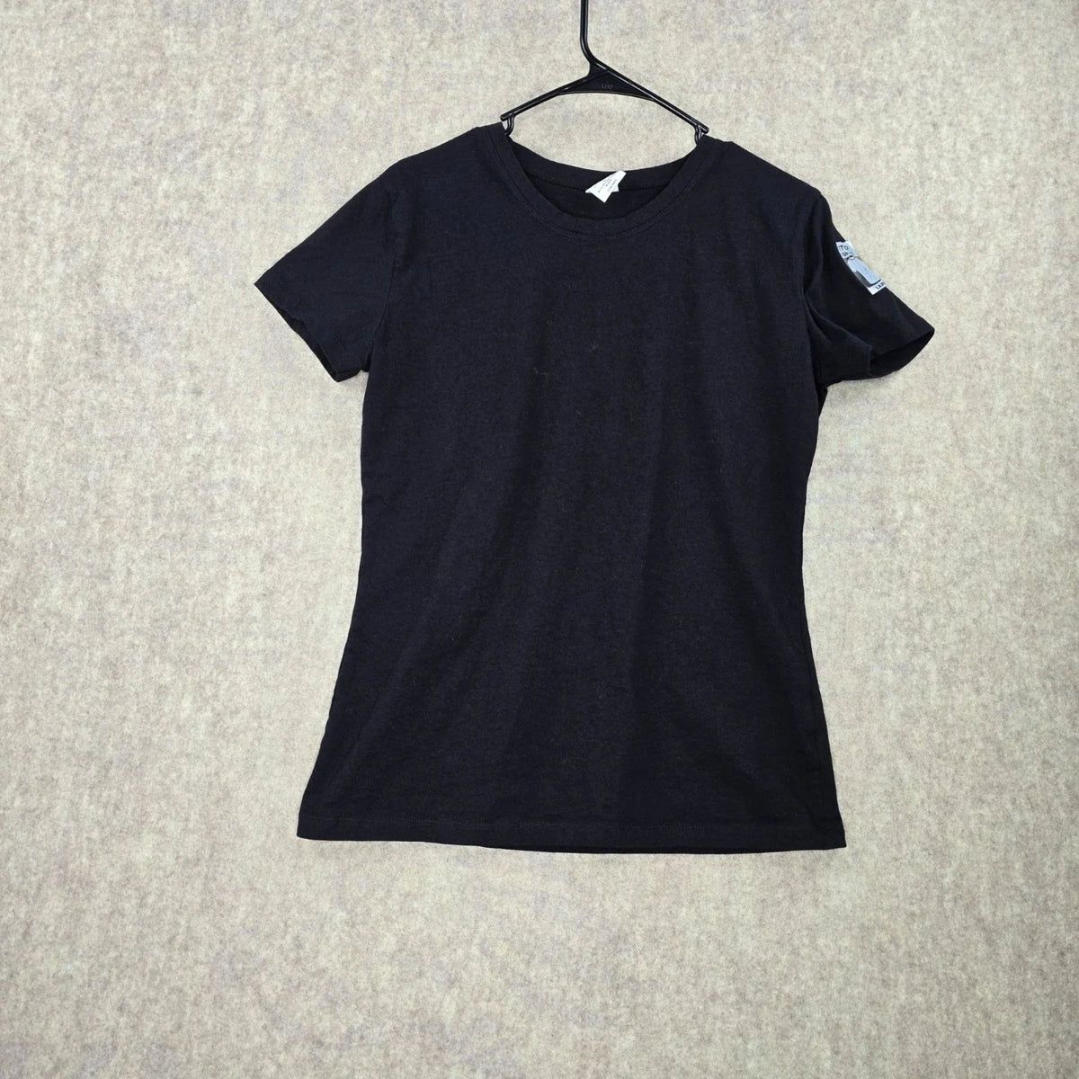 Fashion Gear Fitted Adult Black Large Cotton Crewneck Short Sleeves Unisex , , , Long Sleeve Tee