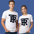 $79 TRUE RELIGION White UNIVERSITY OF TR Short Sleeve Applique Graphic Unisex , , , Long Sleeve Tee