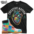 Shirt To Match 6 Premium Waterproof Boot Multi-Color Unisex Tee Heart Shirt Unisex , , , Long Sleeve Tee