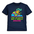 I Don't Do Cocaine Funny Unisex Retro Pop Art Graphic Drugs Funny Tee Unisex , , , Long Sleeve Tee