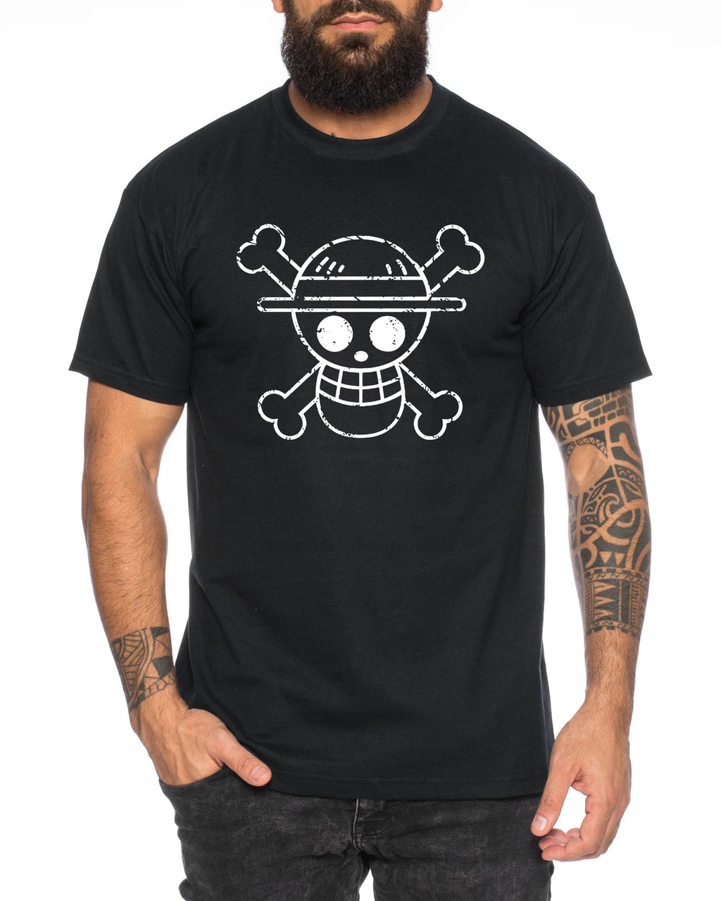 Logo Break Zorro One Manga Men's Luffy T-Shirt Anime Piece