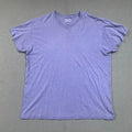 Hanes Grunge Mens Blue Heather Short Sleeve Crew Neck Tagless Basic XL Unisex , , , Long Sleeve Tee
