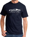 1969-72 Pontiac Gran Prix Classic Outline Design Tshirt NEW COLORS Unisex , , , Long Sleeve Tee