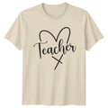 Teacher Heart XO Graphic , Cute Teacher Appreciation Gift Unisex , , , Long Sleeve Tee
