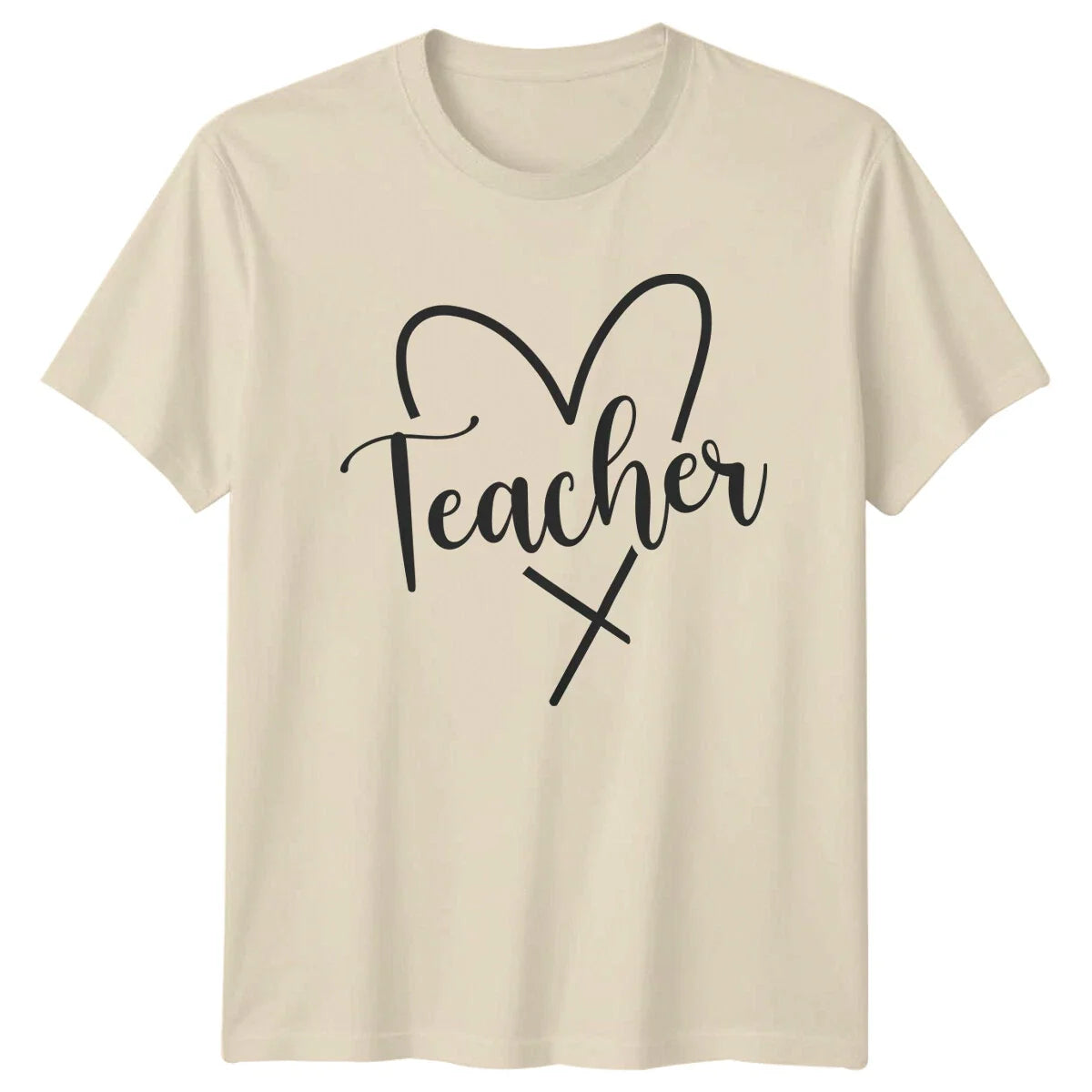 Teacher Heart XO Graphic , Cute Teacher Appreciation Gift Unisex , , , Long Sleeve Tee