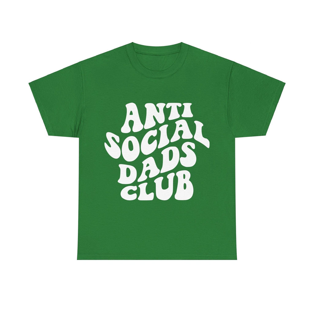 Father T-Shirt Dad Antisocial Society Phrase Sarcastic Culture Gift Tshirts Men