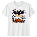 Cute Spooky Bat Pumpkin Halloween Gift For Him And Her Unisex , , , Long Sleeve Tee