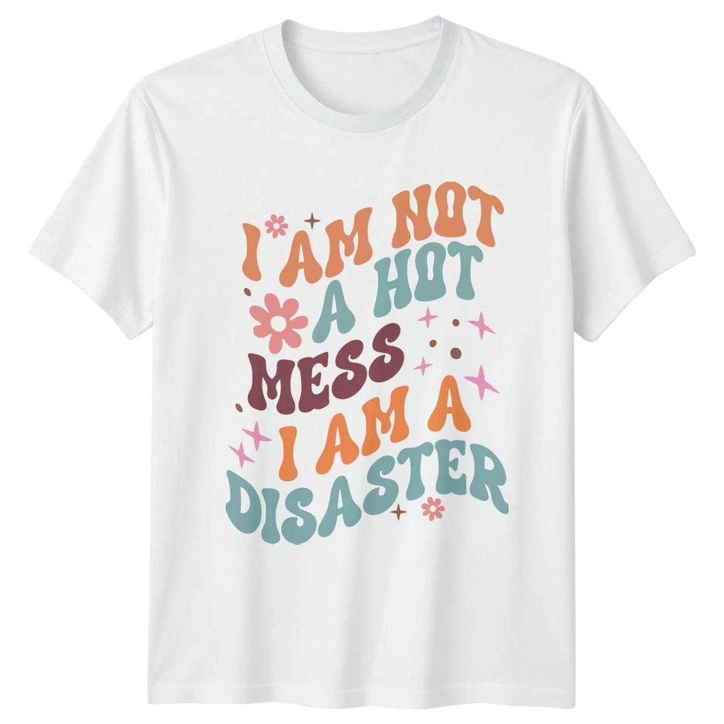 I Am Not A Hot T-Shirt Self Deprecating Humor Birthday Gift For Him And Her