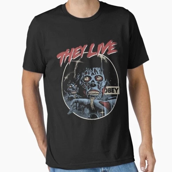 they live Japanese horror film movie anime manga vampire retro 90s t shirt