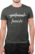 Womens Girlfriend Fiancee Tumblr Engagement Party Fiance Cute Unisex , , , Long Sleeve Tee