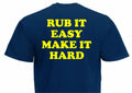 Rub It Easy To Make It Hard Fun Size S-XXL Men Cool Saying Party Unisex , , , Long Sleeve Tee