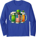 Irish Beer Ireland St Patricks Day Drinking Party Long Sleeve T-Shirt
