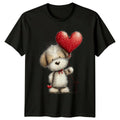 Puppy In Teacup Dogs Animals Men�s Women�s Tee Graphic Unisex Top Unisex , , , Long Sleeve Tee