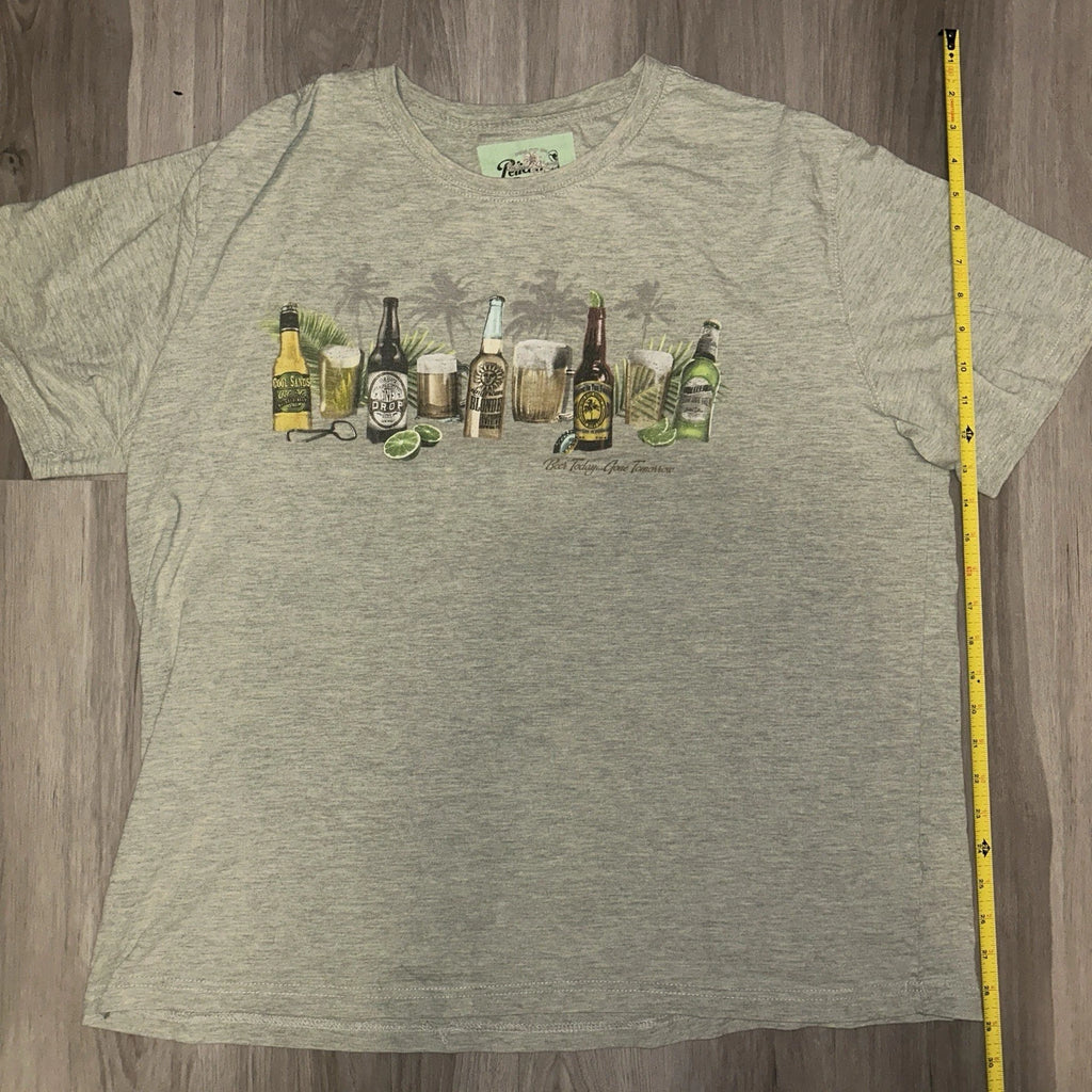 Pelican Pier Shirt Men Small Green Beer Today Gone Tomorrow Graphic XXL
