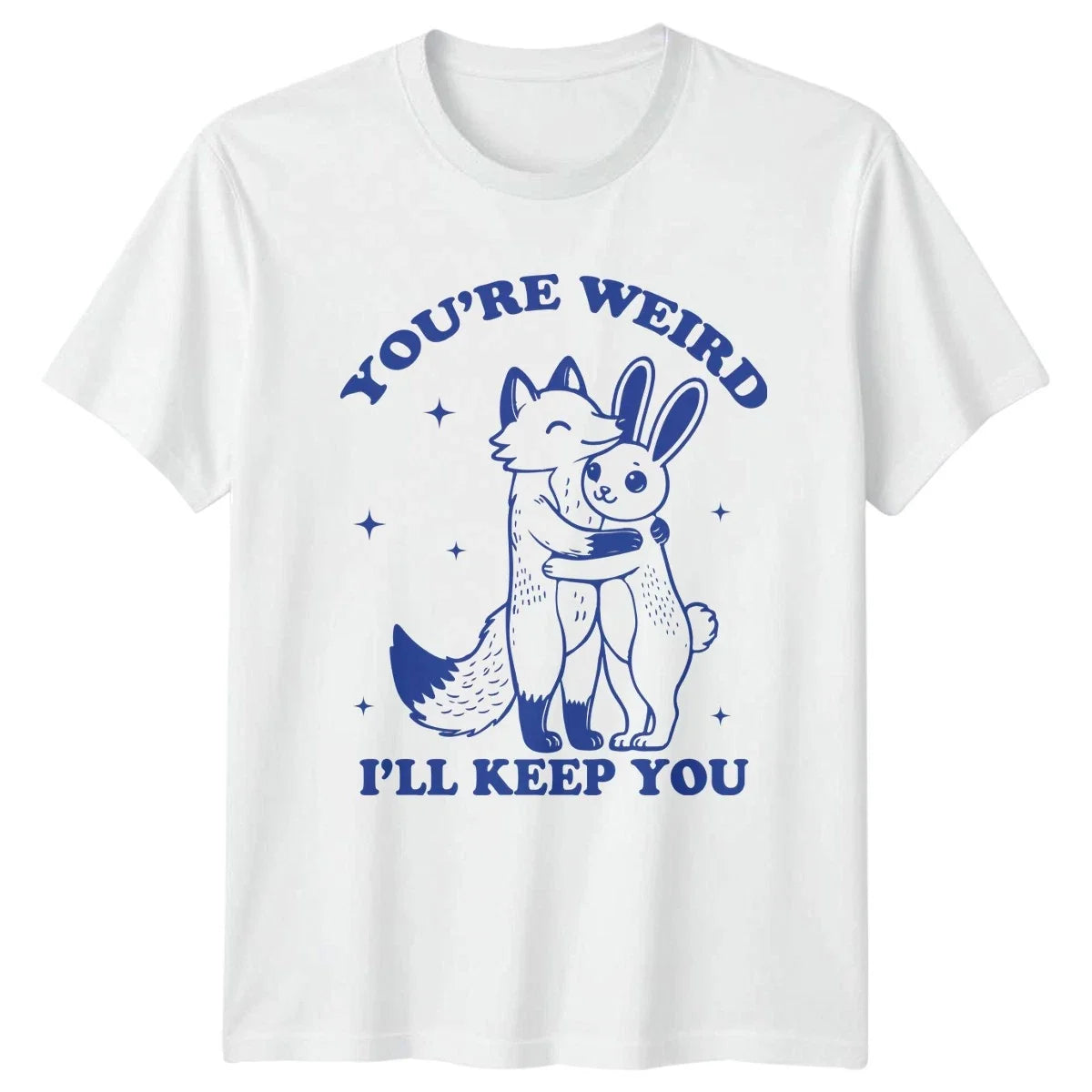 Youre Weird Ill Keep You Cute Animals Relationship Novelty Unisex , , , Long Sleeve Tee