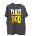 Dad Bod T shirt Beer Graphic Mens L Relaxed Fit Lettering Humor Shortsleeve