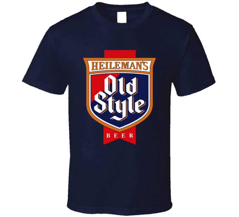 Heilemans Old Style Beer Cool Brewery Brew Logo T Shirt Unisex , , , Long Sleeve Tee