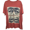 TFG Creative Garments Graphic Vintage T Shirt Red Short Sleeve Crew Neck XXL Unisex , , , Long Sleeve Tee